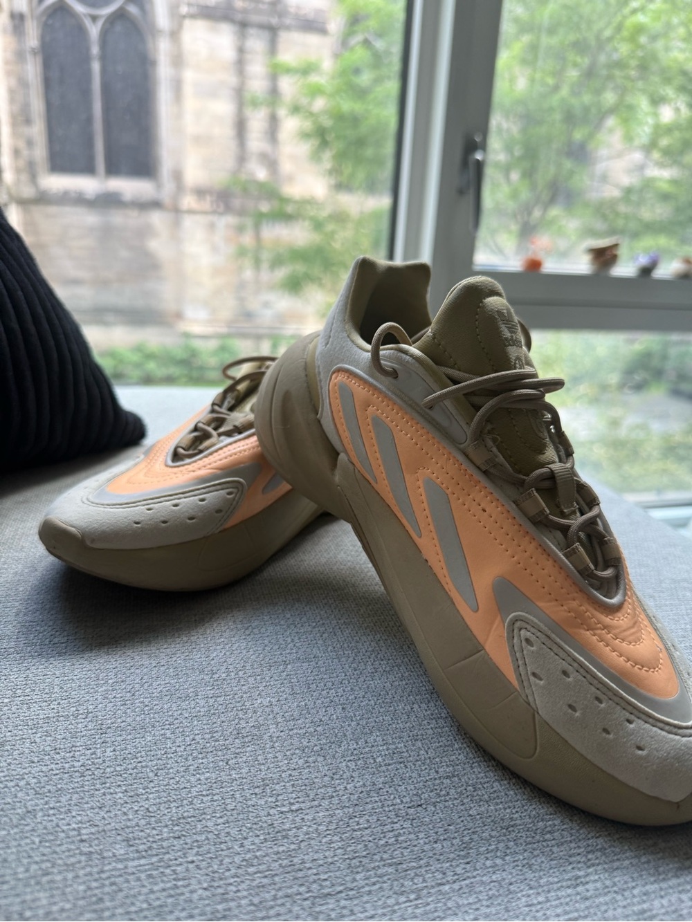 adidas Men's Sneakers in Beige and Peach